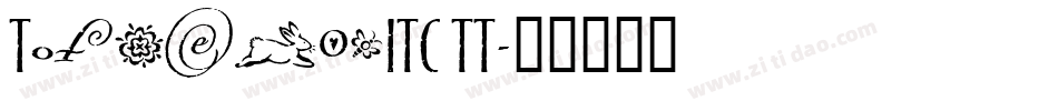 TypadosITC TT字体转换